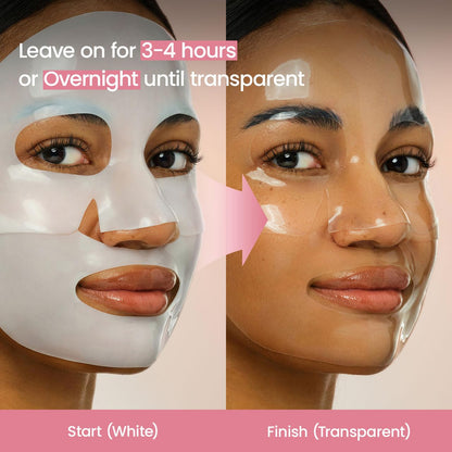 BIODANCE Bio-Collagen Real Deep Mask – Hydrating Overnight Hydrogel Face Mask, 4 Pack