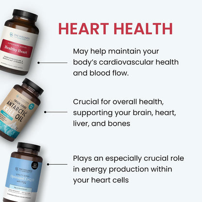 Healthy Heart - Grape Seed Extract & Taurine, Cardiovascular Support, 120ct