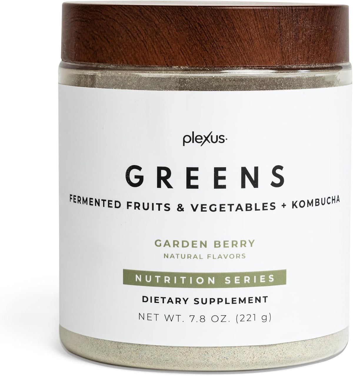 Plexus Greens - Fermented vegetable powder with kombucha tea blend - adds greens to your diet and supports antioxidant wellness