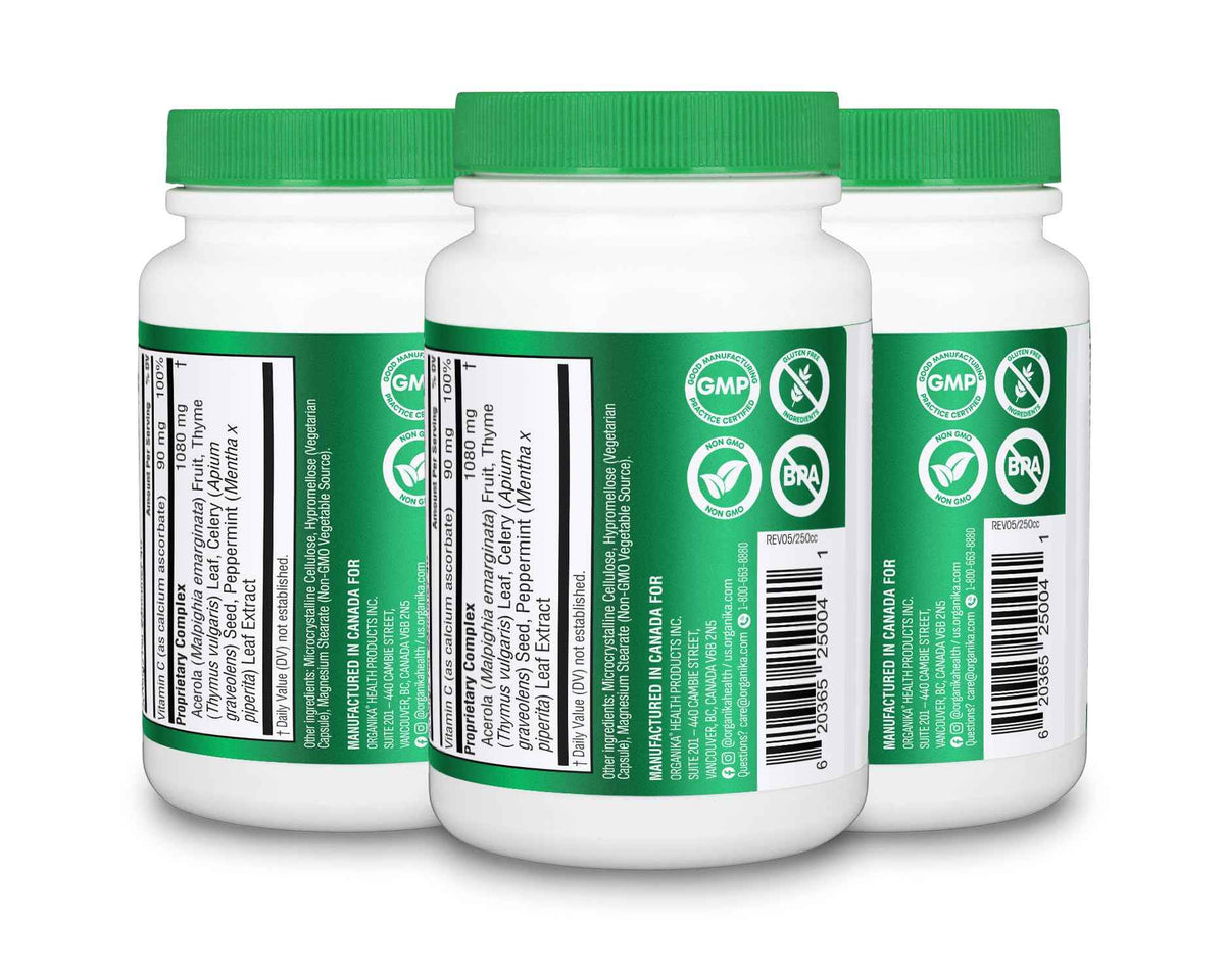 Organika Goutrin Supplement - 120ct, Pack of 3