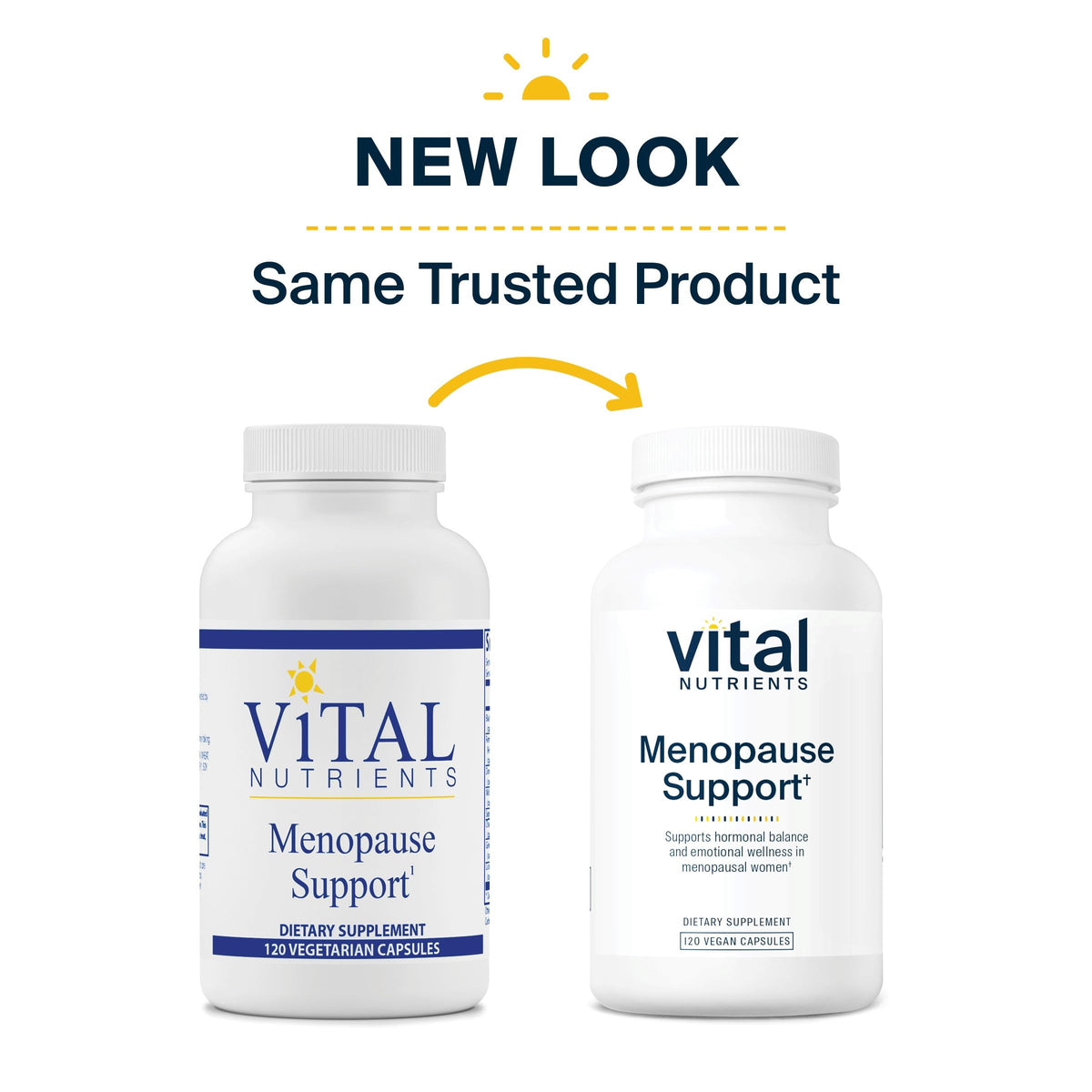 Vital Nutrients Menopause Support - Vegan Supplement for Women - Herbal Complex