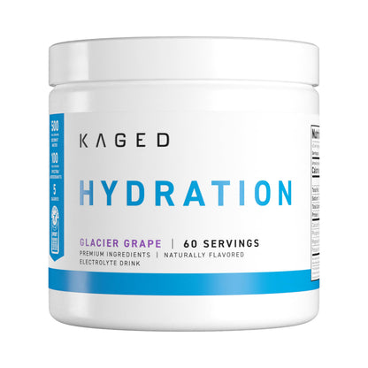 Kaged Sugar Free Hydration - 5 Key Electrolytes - Coconut Water - Tastes Amazing - 60 Servings