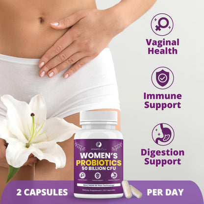 Probiotics for Vaginal Probiotics for Vaginal Odor Control, Balanced PH Levels Plus Apple Cider Vinegar Gummies