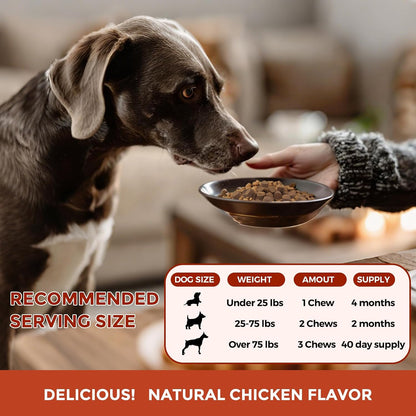 NATURE TARGET Dog UTI Treatment, Cranberry Supplement for Dogs 120 Chews - Urinary Tract & Bladder Support with D-Mannose, Marshmallow, Astragalus - Vet Formulated Immune & Kidney Support - Chicken