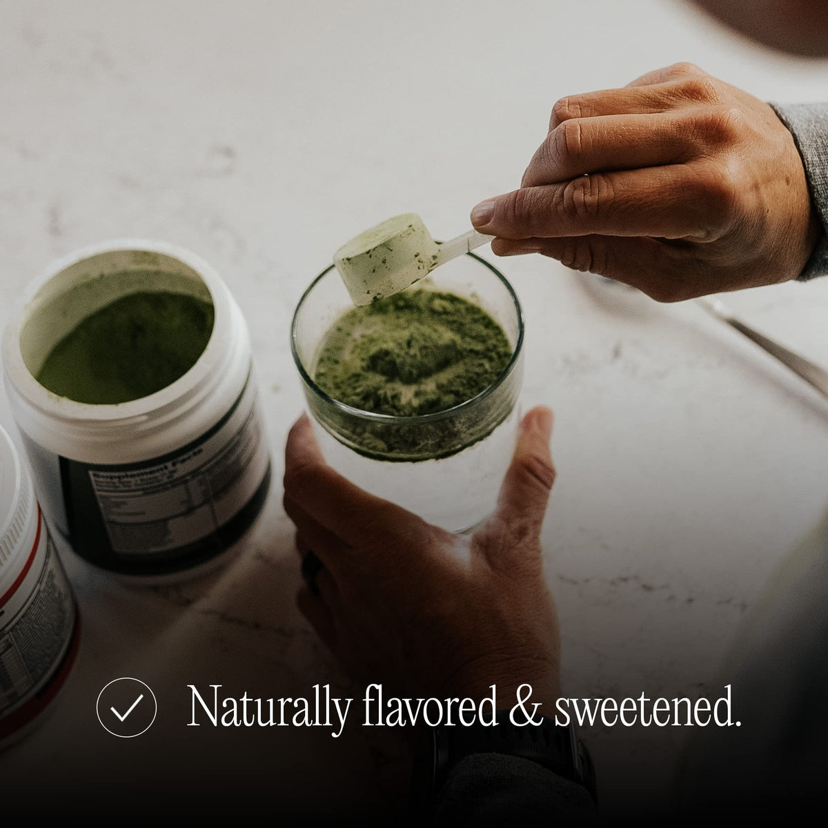 BARE PERFORMANCE NUTRITION, BPN Strong Greens Superfood Powder, Lemon, 30 Servings