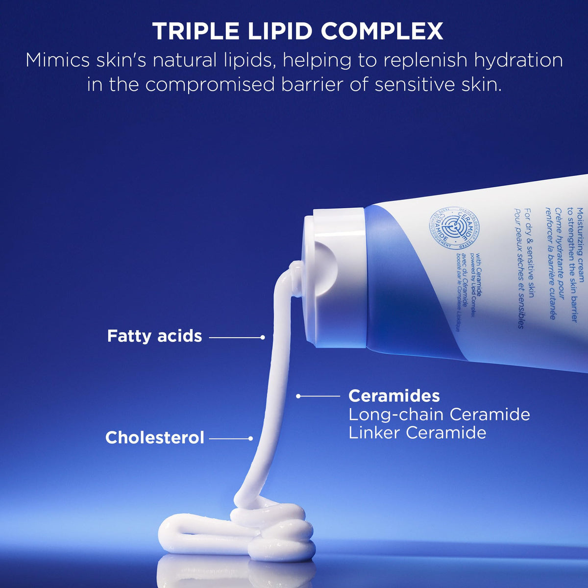 AESTURA ATOBARRIER365 Cream with Ceramides, Korean Face Moisturizer for Barrier Repair - 120H lasting Hydration, Ceramide Capsules