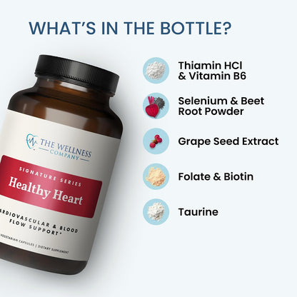 Healthy Heart - Grape Seed Extract & Taurine, Cardiovascular Support, 120ct