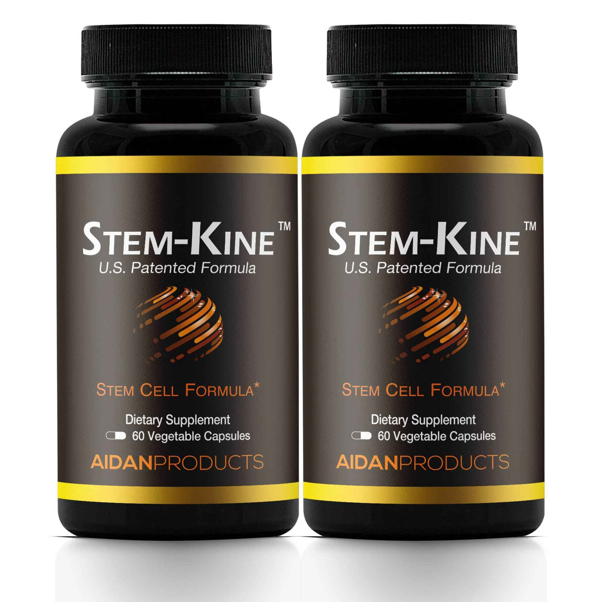 Aidan Products Stem-Kine Stem Cell Supplements - 2 Pack, 60 Capsules