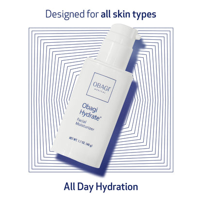 Obagi Professional-C 20% Vitamin C Serum & Hydrate Facial Moisturizer Bundle - Brightens Skin Tone
