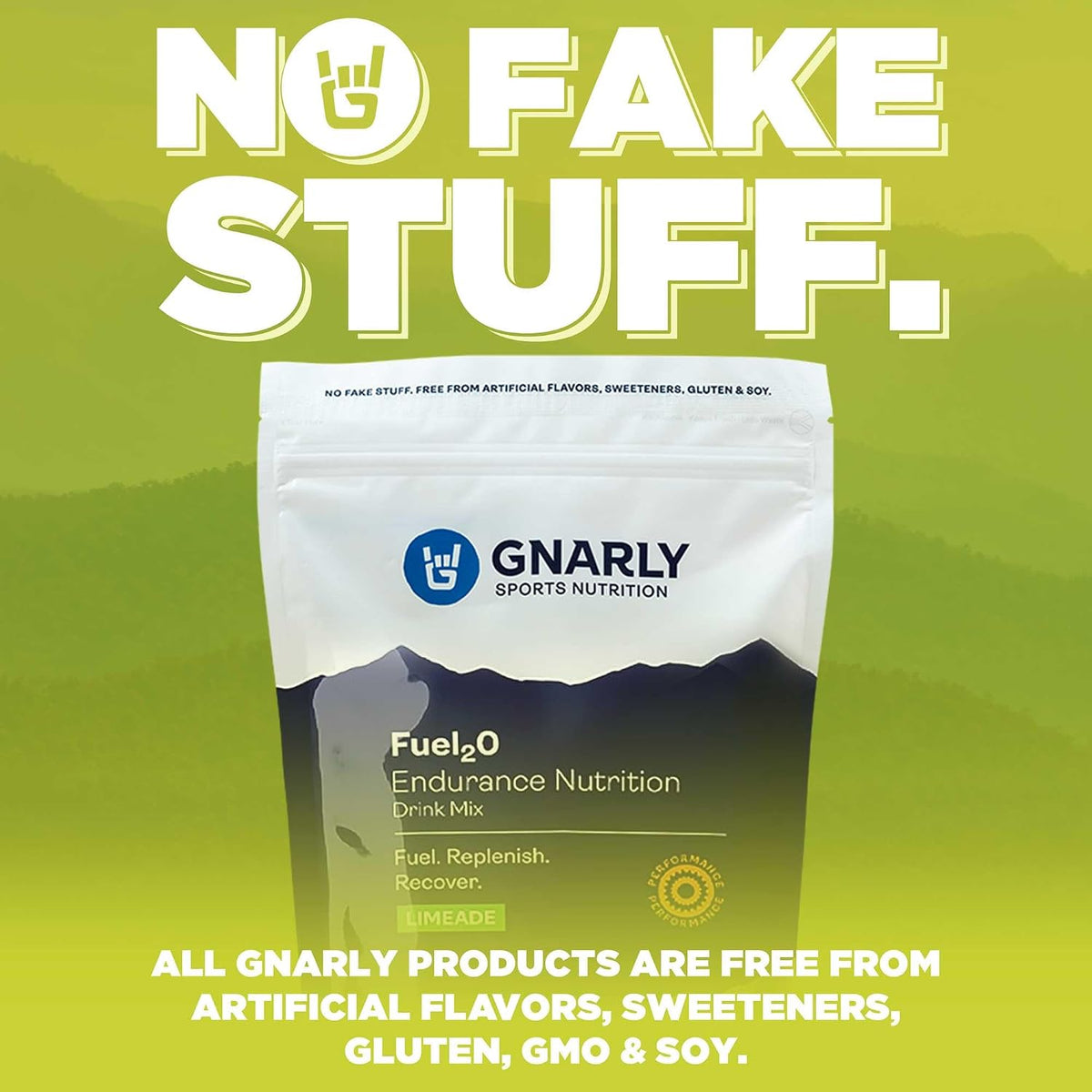 Gnarly Nutrition Hydrate Grapefruit (14.10oz) Fuel2O Limeade - (25 Serv) Bulk Bag (25.57oz)
