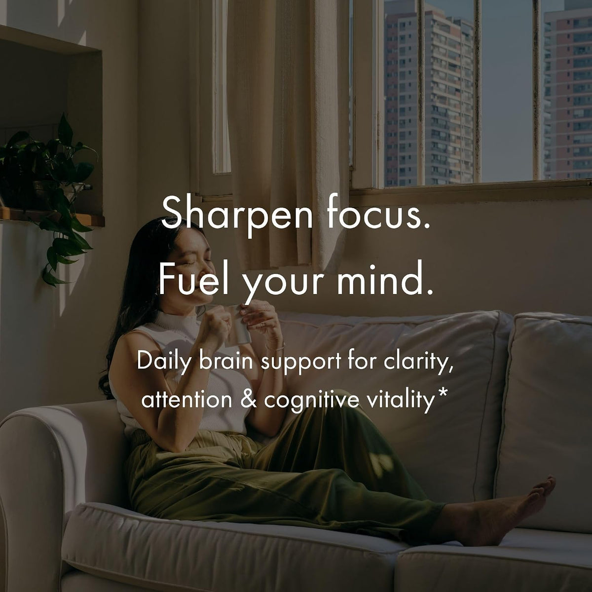 NAOMI BrainSpan with BDNF Support - Supports Working Memory, Focus & Concentration - CogniSage, CognatiQ, Lion Mane, Phosphatidylserine, Ginkgo Biloba, B6 & B12, Non-GMO, 30-Day Supply