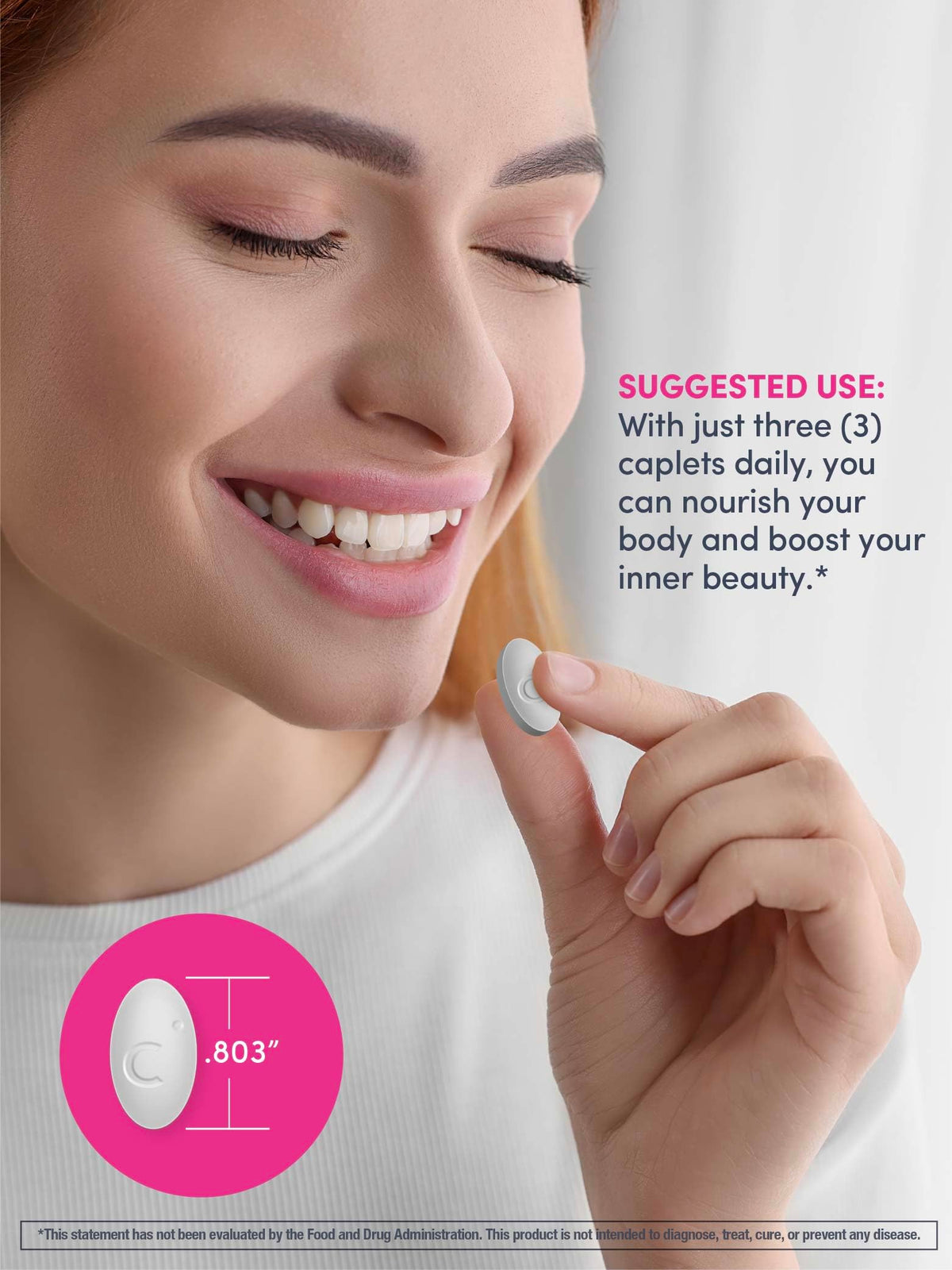 NeoCell Collagen Beauty Builder - 150 Caplets - Grass Fed BioActive Peptides - with Biotin and Hyaluronic Acid - Radiant Skin & Strong Nails Supplement