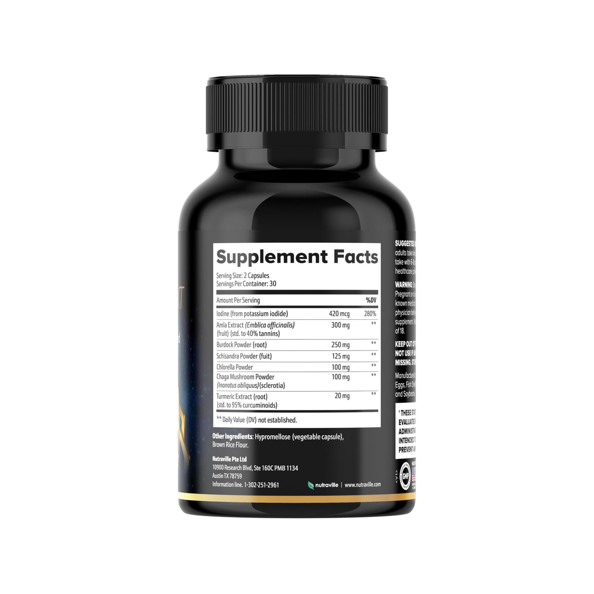 Pineal XT Gold Pineal Gland Supplement, Third Eye Awakening - Focus and Memory Supplement for Brain, 7 Powerful Ingredients Detox and Activate Your Pineal Gland, 30 Count, 1 Daily