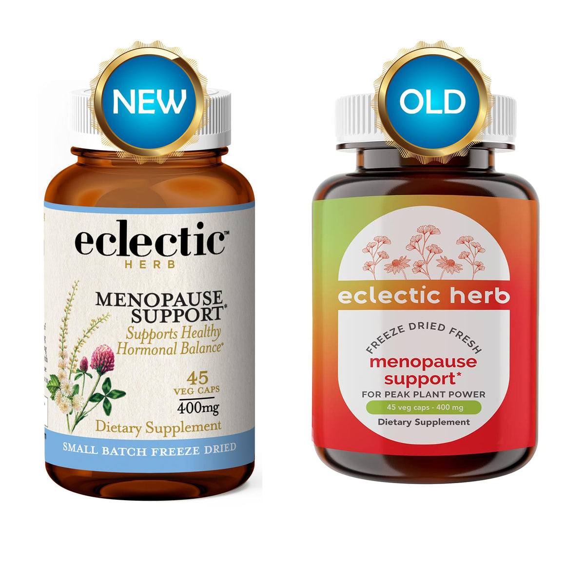 Eclectic Institute Raw Fresh Freeze-Dried Menopause Support - 45 CT (400 mg)