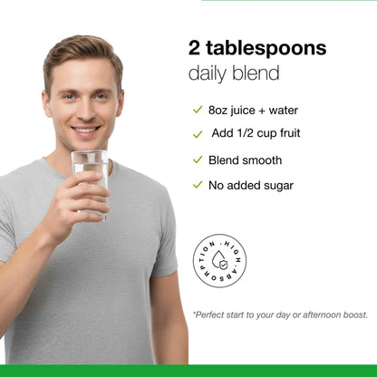 Dr. Schulze's SuperFood Plus - Everyday Superfood Supplement to Support Overall Wellness - Clean, Quality Nutrition - Supports Metabolism & Daily Energy - Gluten-Free & Dairy-Free - 14 oz