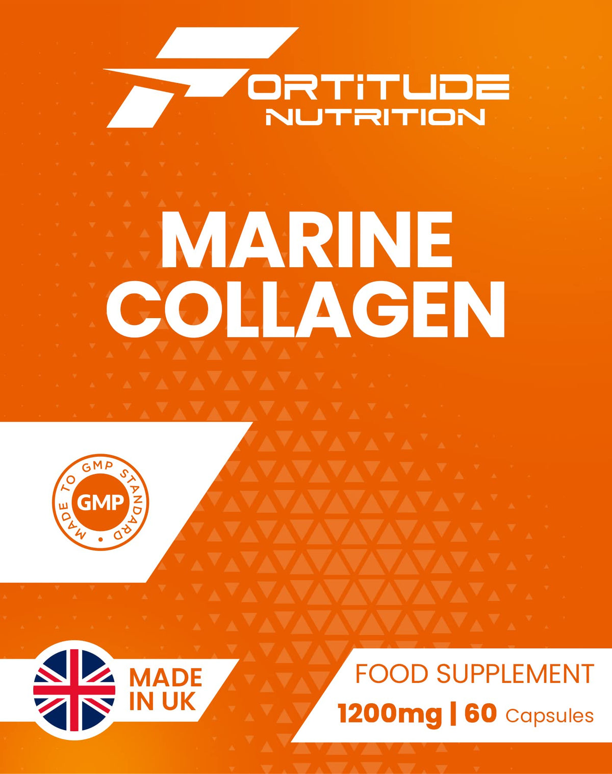 Marine Collagen Capsules - Hydrolyzed Marine Collagen with Vitamin C - High Strength Collagen