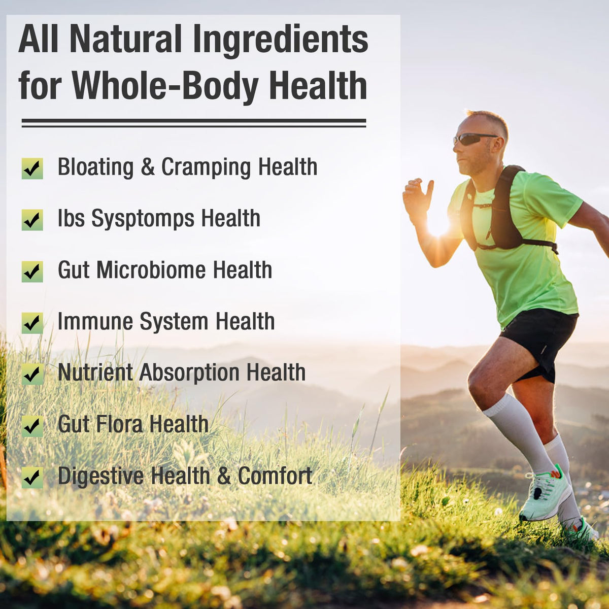 Ascuoli Probiotics for Women & Men - 300 Billion CFU, 24 Strains Probiotics + 15 Organic Herbs Blend, Daily Probiotic for Digestive Health