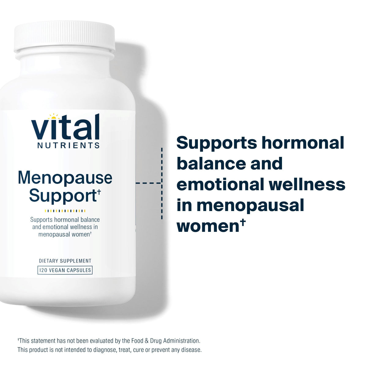 Vital Nutrients Menopause Support - Vegan Supplement for Women - Herbal Complex
