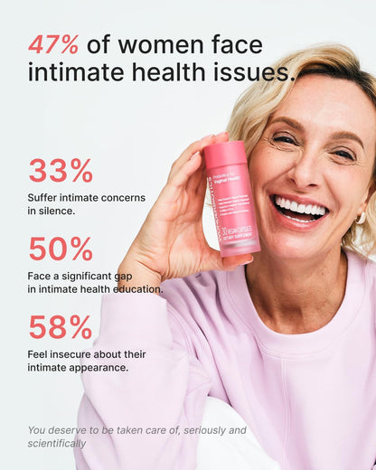 Vaginal Health Probiotics - 20B CFU with Cranberry - 30 CT - pH Balance, Yeast, Odor Control Supplement - 6 Authentic Strains with Natural Cranberry for Urinary & Gut Health