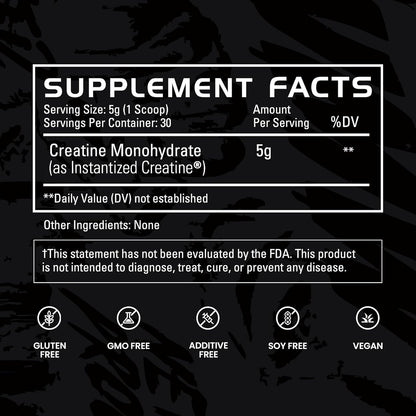 Gains in Bulk Intantized Creatine Bundle, Soluble Pre Workout Powder, Supports Muscle Building, Strength and Performance, Unflavored and Raspberry, 60 Servings