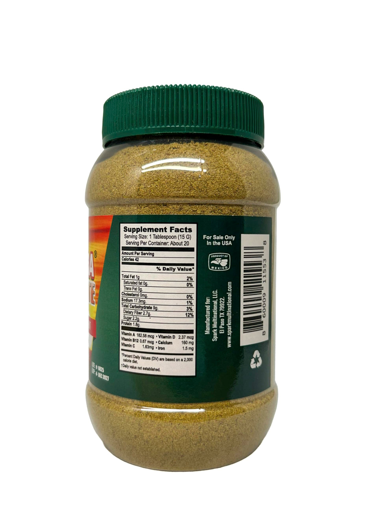 Simifibra Forte MX Dietary Fiber Supplement Powder 300g - Supports Digestive Health and Weight Management - Suplemento de Fibra Dietética en Polvo, 300g