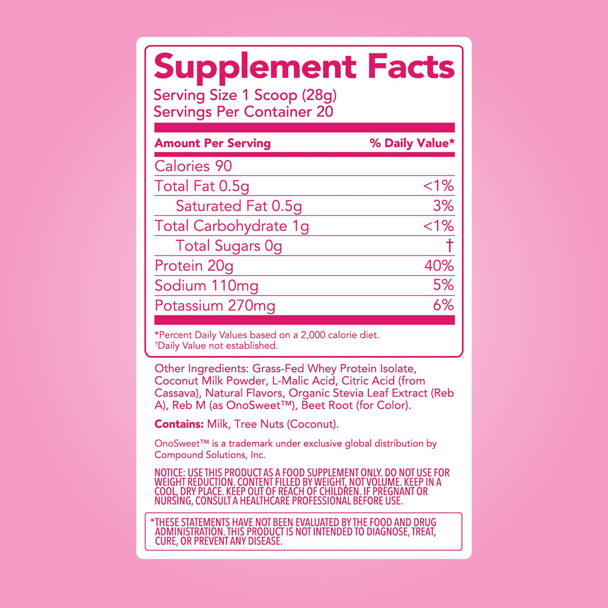 Clean Simple Eats Clear Protein Drinks, 20G Grass Fed Whey Protein Isolate, Ultra Filtered, Light & Refreshing Beverage, Low Lactose, No Artificial Ingredients