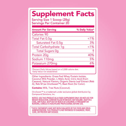 Clean Simple Eats Clear Protein Drinks, 20G Grass Fed Whey Protein Isolate, Ultra Filtered, Light & Refreshing Beverage, Low Lactose, No Artificial Ingredients