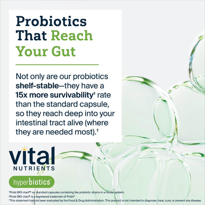 Hyperbiotics Vital Nutrients Pro Men Probiotics - Vegan Advanced Probiotics for Men - Clinically Studied for Prostate Health, Digestive Balance and Gut Health - Gluten, Dairy, Soy Free - 60 Tablets