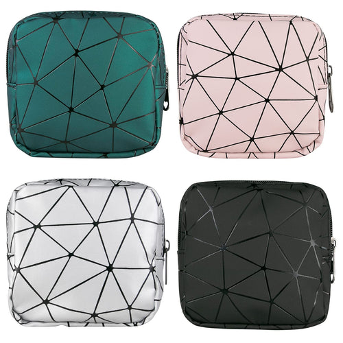 Sanitary Napkin Storage Bags 4PCS Menstrual Cup Pouches Nursing Pad Holder Tampon Bags