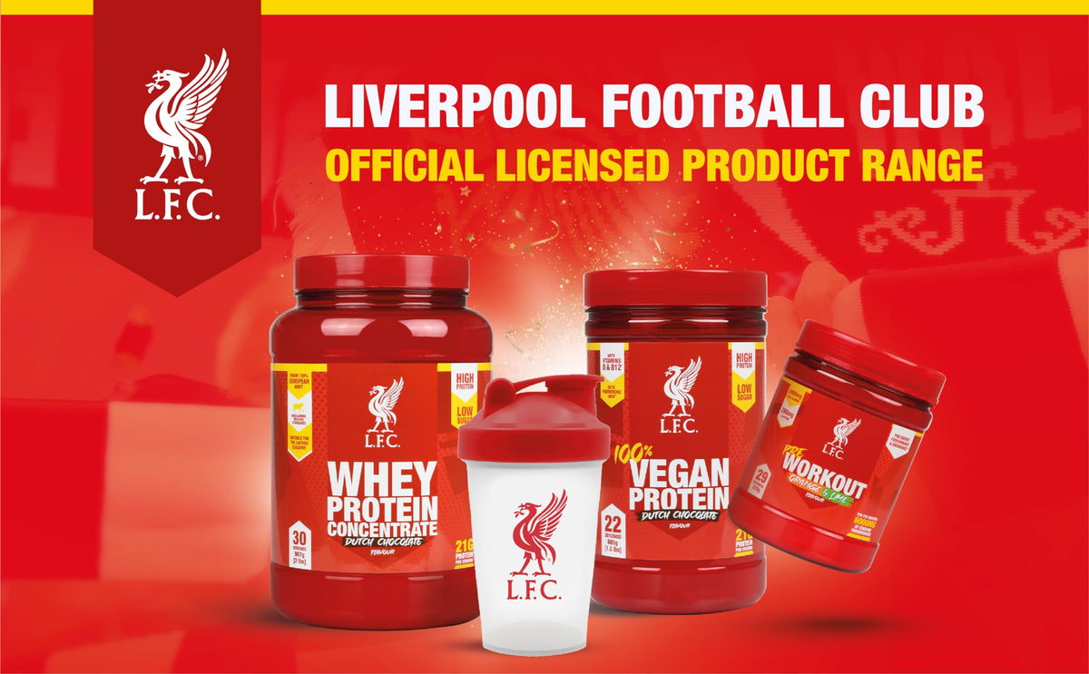 LFC Vegan Protein Powder Banana Caramel Flavour 680g 100% Vegan Protein Powder 21g High Protein