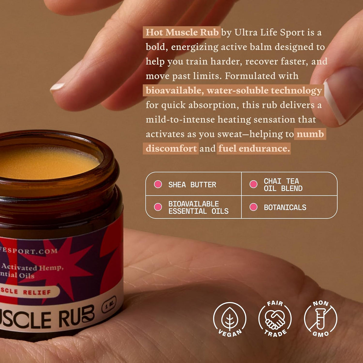 Ultra Life Sport - Premium Muscle Balm Collection - Cooling & Warming