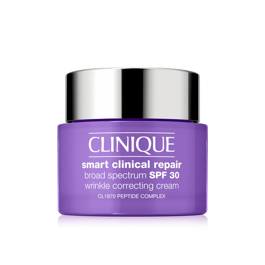 Clinique Smart Clinical Repair SPF 30 jar (2.5 Fl Oz) – a protective and repairing day cream.