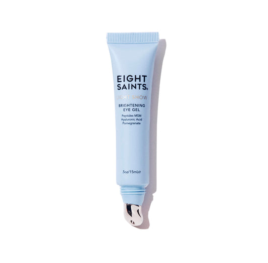 Eight Saints Light Show Brightening Eye Gel Jar - Natural Anti-Aging Treatment