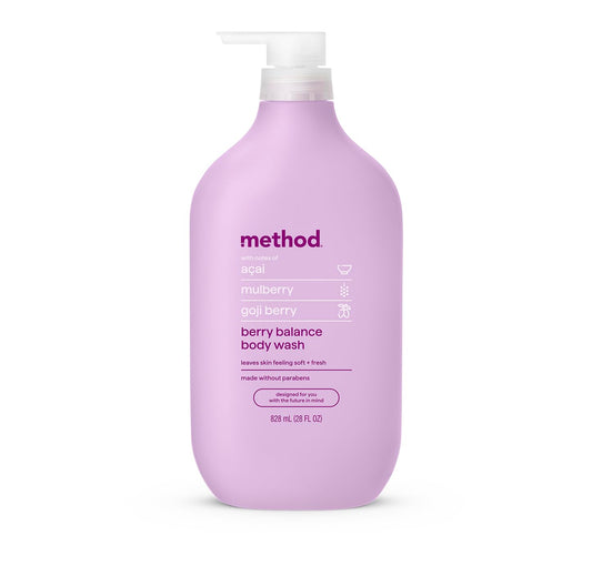 Method Body Wash Berry Balance 28 oz bottle