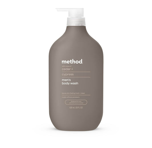 Method Body Wash Cedar + Cypress 28 oz bottle