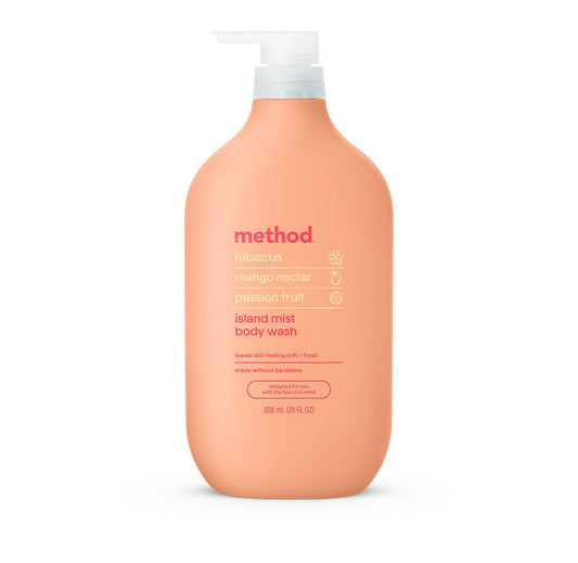 Method Body Wash Island Mist 28 oz bottle