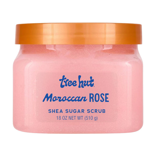 Tree Hut Moroccan Rose Shea Sugar Body Scrub 18 oz jar
