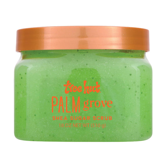 Tree Hut Palm Grove Shea Sugar Body Scrub 18 oz jar