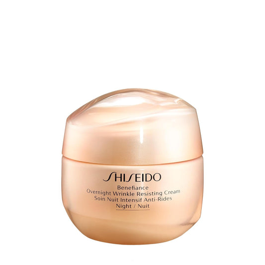 Shiseido Benefiance Overnight Wrinkle Resisting Cream – Anti-Aging Night Cream, 50 mL
